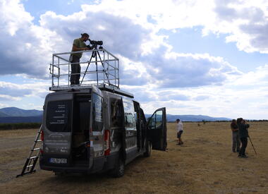 Sharing Experience in Saker Falcon Conservation with Experts from Hungary